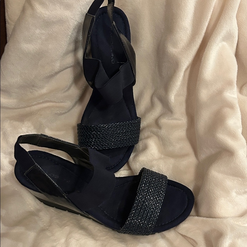 Bandolino Navy Blue Sandals